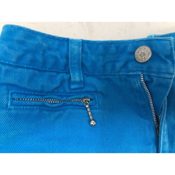 Limited Too Girls Size 8 SLIM Blue Shorts with Pockets - Picture 4 of 4